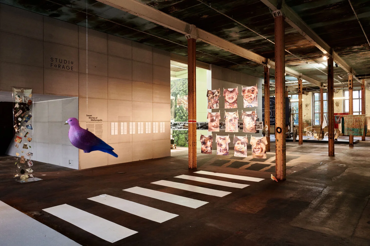 Seven Stories of Mellonopolis — install view 2